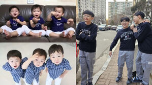 [SBS Star] "Daehan, Minguk and Manse Grew So Much!" Photos & Videos of the 'Song Triplets' Get Updated