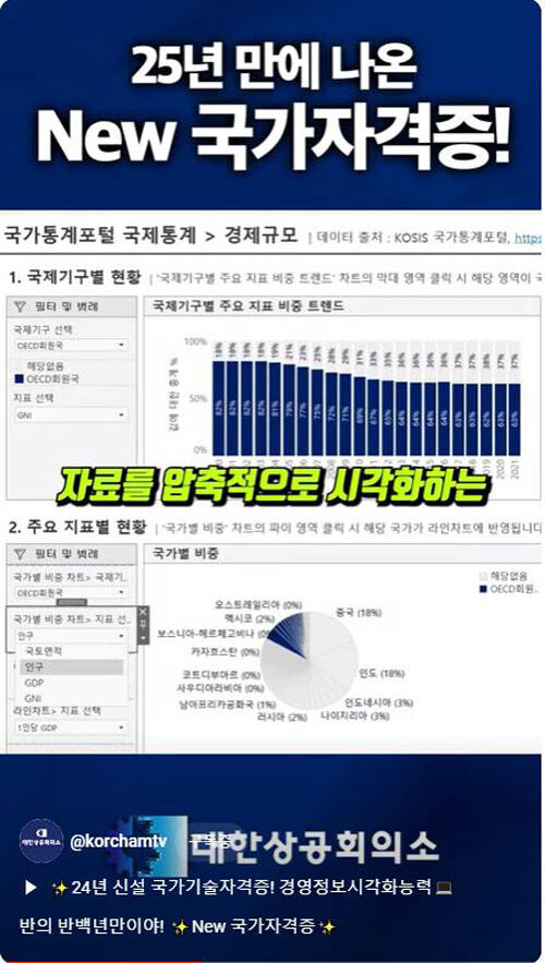 '경영정보시각화능력' 자격시험 (사진=대한상의 제공, 연합뉴스)