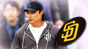샌디에이고 선수단 입국&hellip;김하성 "기분 좋네요"