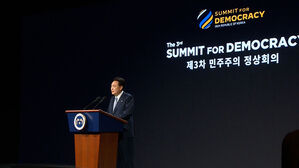 민주주의 정상회의 개막&hellip;"신기술로 민주주의 증진해야"