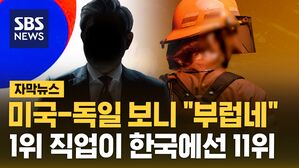 [자막뉴스] 미국-독일 보니 "부럽네"&hellip;1위 직업이 한국에선 11위
