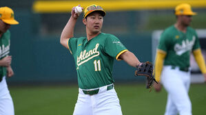 MLB 오클랜드 박효준, 시범경기서 세 경기 연속 멀티 히트