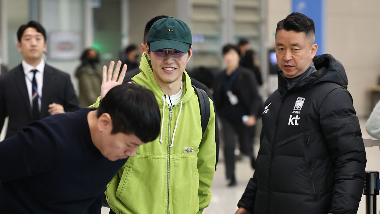 이강인 입국 (사진=연합뉴스)