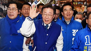 이재명, '텃밭' 호남 &middot; '중원' 충청서 정권심판 표심몰이