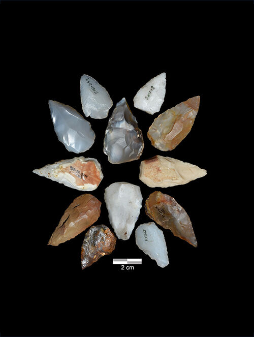 에티오피아 북서부서 발견된 중석기 시대 화살촉 (사진=Blue Nile Survey Project 제공, 연합뉴스)
