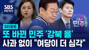 [D리포트] 또 바뀐 민주 '강북을' 후보&hellip;사과 없이 "여당이 더 심각"