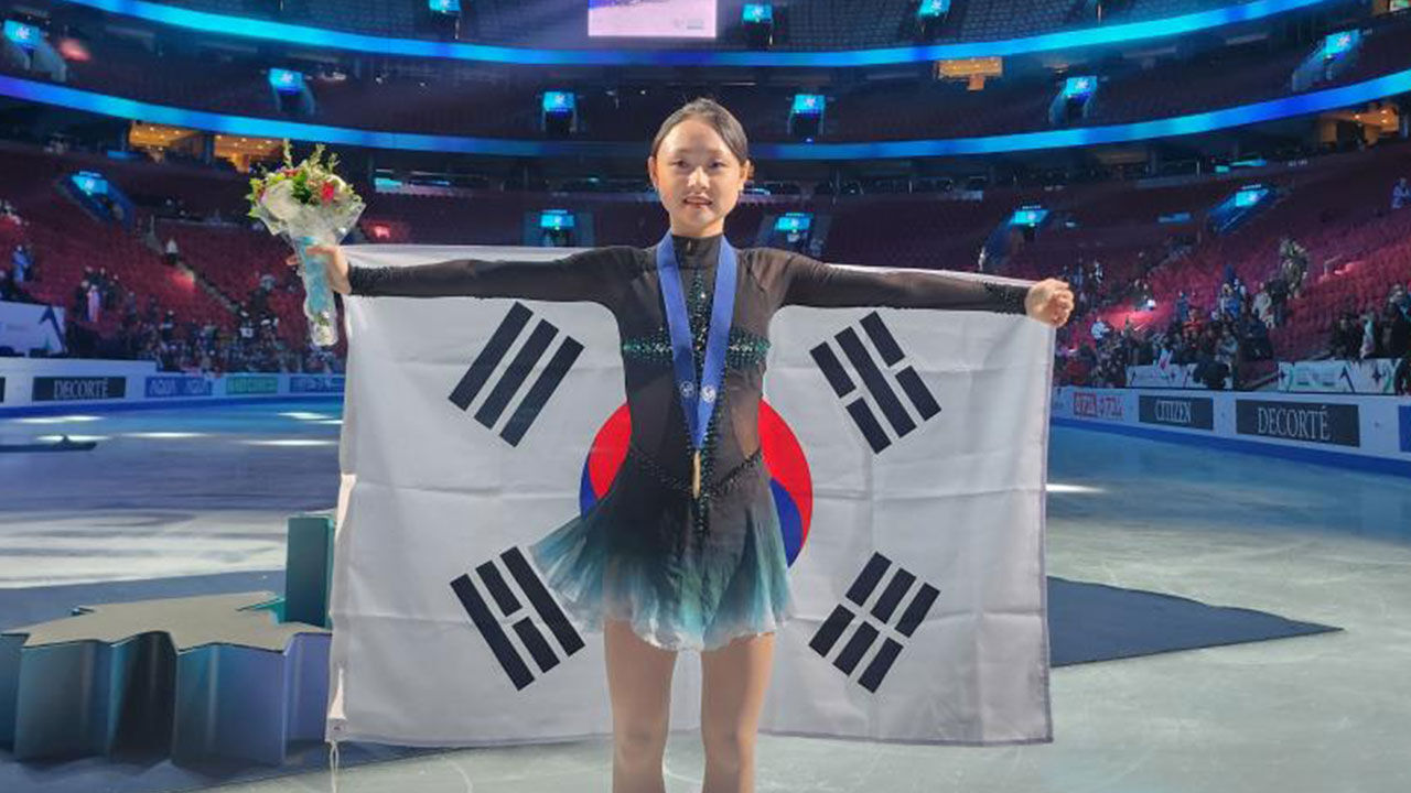 동메달 딴 김채연 (사진=대한빙상경기연맹 제공, 연합뉴스)
