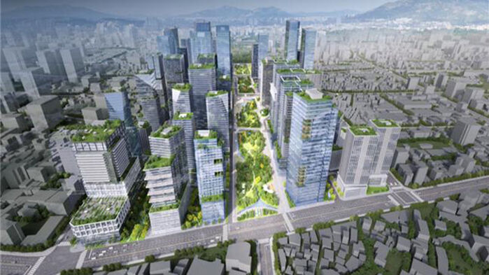 세운지구 조감도