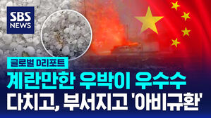 [글로벌D리포트] 계란만 한 우박 쏟아져&hellip;다치고, 부서지고