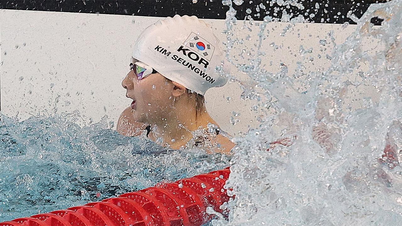 김승원, 수영 여자 배영 50m 한국 신기록 (사진=연합뉴스)