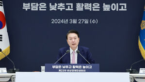 윤 대통령 "중소기업에 42조 공급&hellip;규제 263건 한시적 적용 유예"
