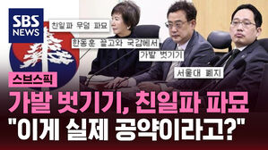 가발 벗기기, 친일파 파묘 "이게 실제 공약이라고?"