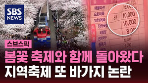 봄꽃 축제와 함께 돌아왔다 지역축제 또 바가지 논란