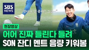 [영상] 새로운 밈의 탄생 "잔디가 안 좋잖아? 그냥 좋다고 생각하면 돼" 무한긍정 손흥민 선수 당시 영상