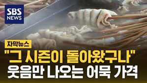 [자막뉴스] "그 시즌이 돌아왔구나" 웃음만 나오는 어묵 가격