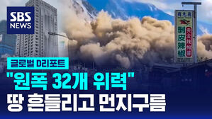 [글로벌D리포트] "원폭 32개 위력"&hellip;땅 흔들리고 먼지구름