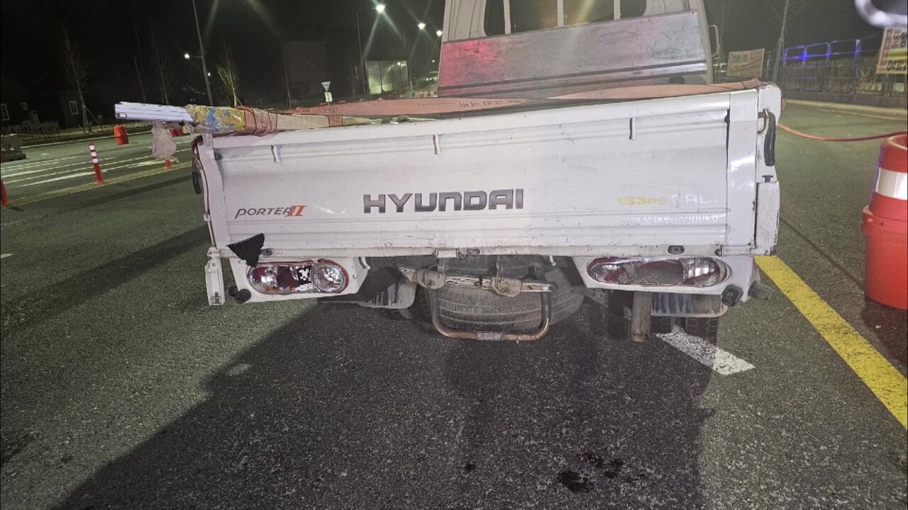 대전 유성구 대정동의 한 교차로에서 SUV 차량 1t 트럭 추돌 (사진=시청자 송영훈)