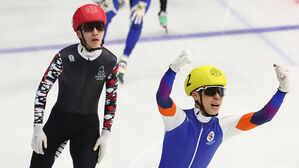 박지원, 쇼트트랙 국가대표 1차 선발전 1,500ｍ 2위