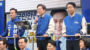 '동작을' 6번 달려간 이재명&hellip;"확실히 '대파'하겠다"