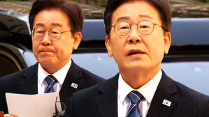 [영상] '총선 하루 전' 법원 앞에서 울먹인 이재명&hellip;"재판 출석 말고 지역 돌아야 한다는 제안 있었지만"