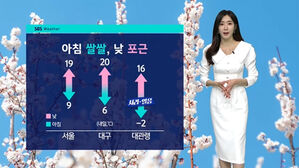[날씨] 선거일, 아침 쌀쌀&middot;한낮 포근&hellip;대기 바짝 메말라