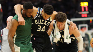 NBA 밀워키, 보스턴에 승리&hellip;이기고도 '다리 부상' 아데토쿤보에 비상