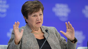 IMF 총재 "트럼프 관세, 세계 경제에 중대한 위험" 경고