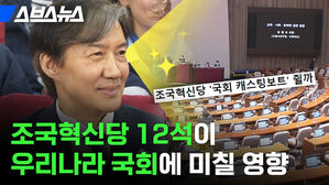 스브스뉴스 조국혁신당 국회 캐스팅보트 쥘까 조국혁신당 12석이 우리나라 국회에 미칠 영향