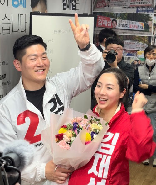 당선 확정된 서울 도봉갑 국민의힘 김재섭 후보