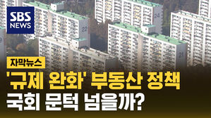 SBS 자막뉴스  '규제 완화' 부동산 정책&hellip;국회 문턱 넘을까?