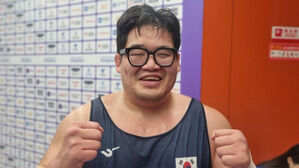 레슬링 김민석, 아시아선수권 그레코로만형 130kg급 은메달