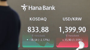 원/달러 환율 고공 행진에 장중 1,400원 터치&hellip;17개월 만에 최고