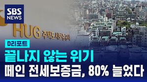 [D리포트] 끝나지 않는 위기&hellip;떼인 전세보증금, 작년보다 80% 늘었다