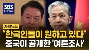[자막뉴스] "한국인 10명 중 8명은..." 중국이 공개한 '여론조사'
