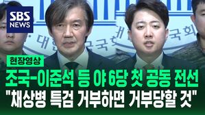 [영상] "검사 윤석열이라면 이 사건 어떻게 바라보시겠습니까?"&hellip;야6당 '채 상병 특검법' 통과 촉구하며 한 말