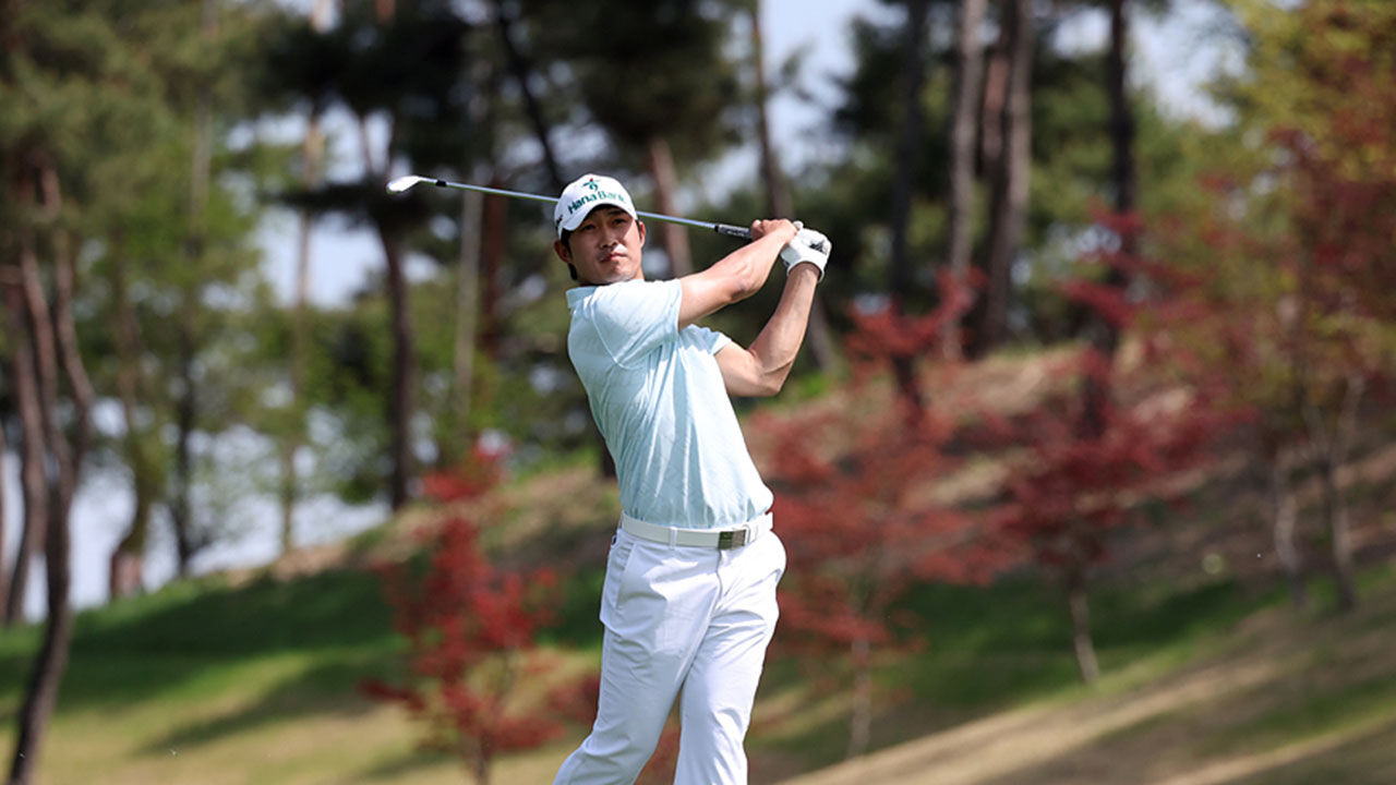 박은신, KPGA 투어 골프존 오픈 2R 단독 선두