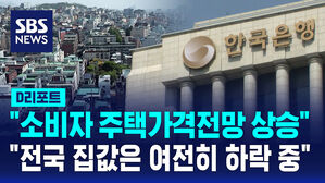 [D리포트] 한은 "소비자 주택가격전망 상승&hellip;전국 집값은 여전히 하락 중"