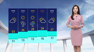 [날씨] 다시 또 '봄비'&hellip;강한 바람 유의