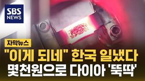 [자막뉴스] "이게 되네" 한국 일냈다&hellip;몇천원으로 다이아몬드 '뚝딱'