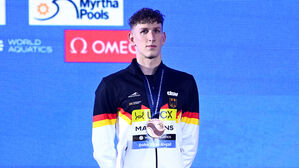 김우민 새 경쟁자 마르텐스, 수영 자유형 400ｍ 시즌 1위