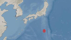 일본 오가사와라제도 바다서 규모 6.9 지진