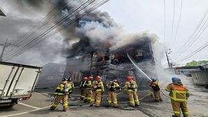 남양주 일패동 창고 화재&hellip;인명피해 없어