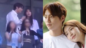 [SBS Star] VIDEO: Sung Hae-eun ♥ Jung Hyun-gyu Spotted at SEVENTEEN's Concert