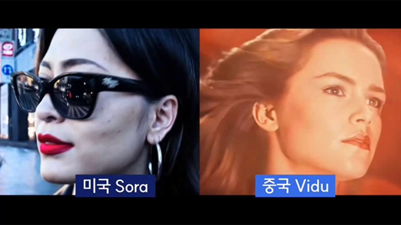 미국 소라/중국 비두 비교