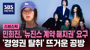 민희진, '뉴진스 계약 해지권' 요구 '경영권 탈취' 뜨거운 공방