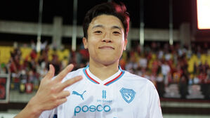 '해트트릭' 포항 정재희, K리그1 10라운드 MVP