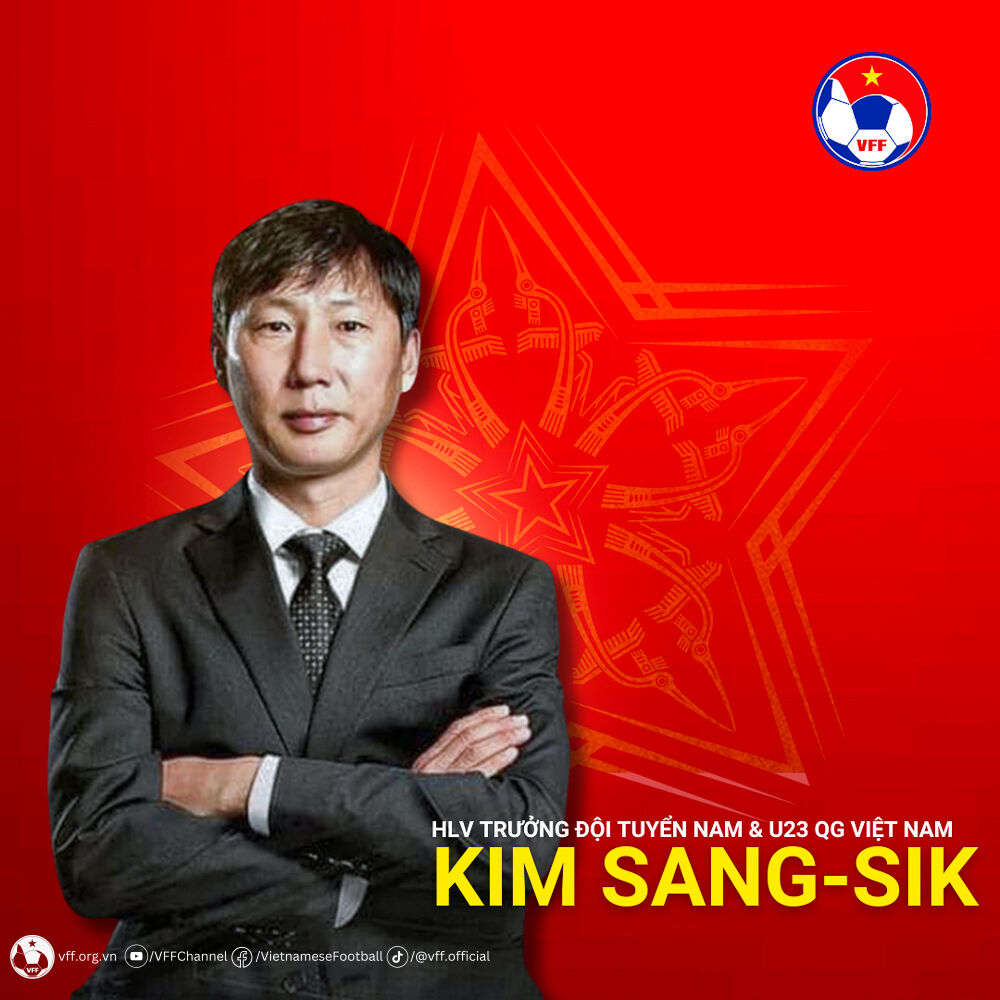 베트남 축구대표팀 사령탑 계약을 체결한 김상식 감독 (사진=베트남축구협회 제공, 연합뉴스)