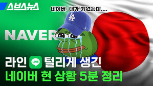 스브스뉴스 네이버 내가 키웠는데 라인 털리게 생긴 네이버 현상황 분정리