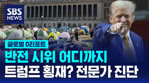 [글로벌D리포트] 반전 시위 어디까지&hellip;트럼프 횡재? 전문가 진단