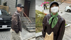 [SBS Star] '9-Year Couple' Kim Woo Bin ♥ Shin Mina Go On a Trip to Japan Wearing Matching Jackets